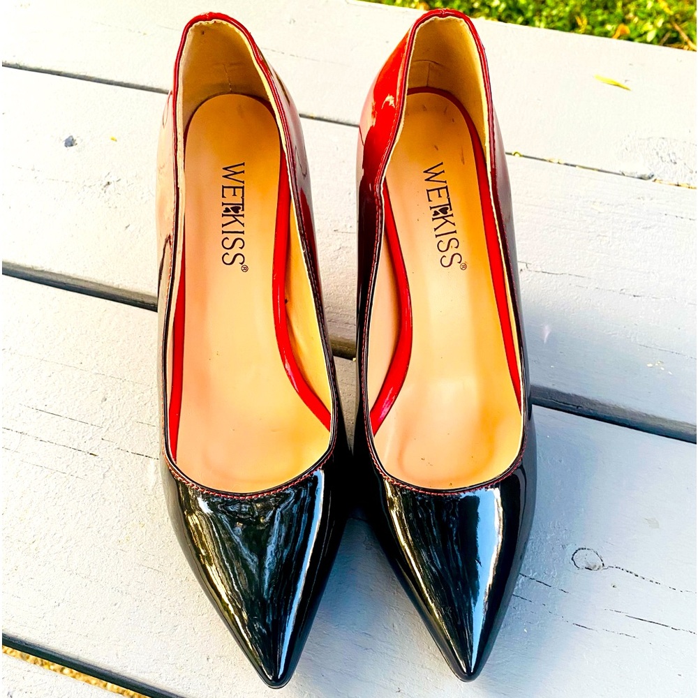 Wetkiss Block Heels Pumps for Women, S/8 - Picture 4 of 12